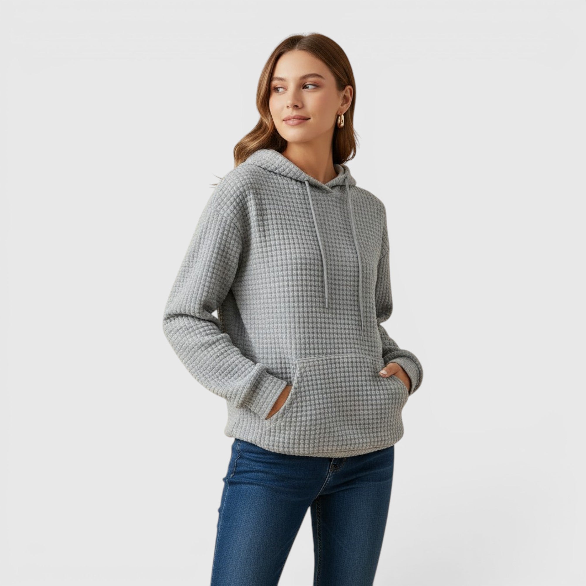 Ellmont London | Women's Plus Size Sweatshirt – Comfortable Hooded Pullover