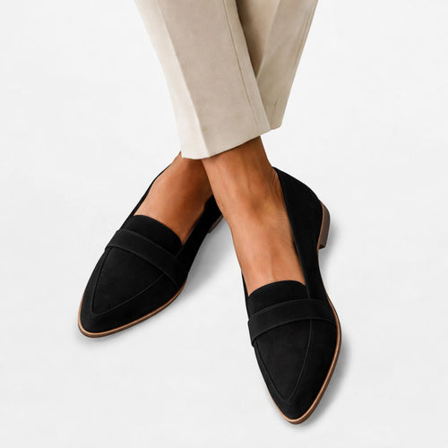 Amara | Women’s Comfortable Slip-On Suede Loafers
