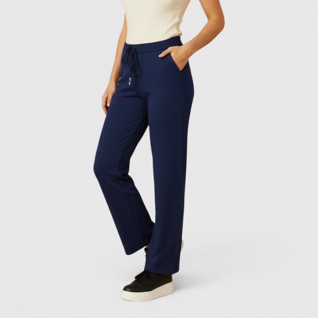 Ellmont London | Women's Cotton Blend Lounge Pants Comfortable Relaxed Fit