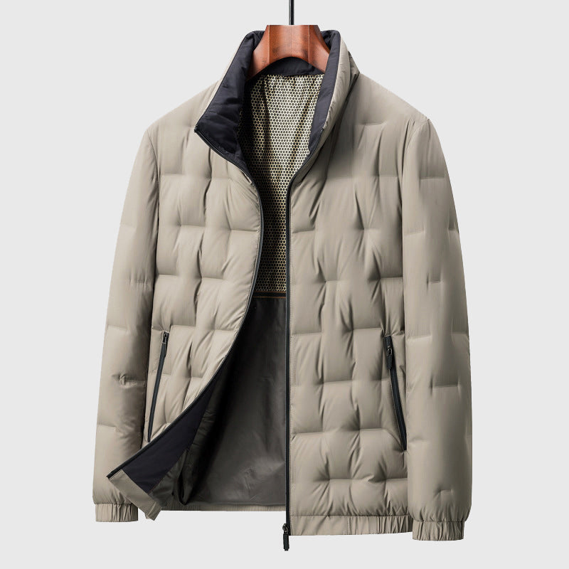 Cameron | Men's Lightweight Down Jacket with Waterproof Shell