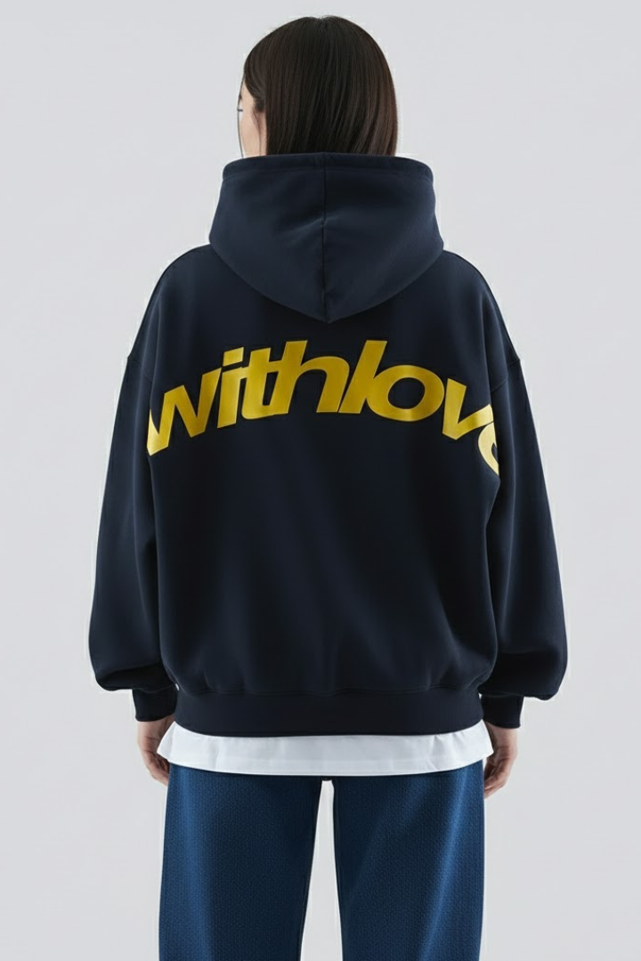 Edith | Women’s Hoodie with Front Print and Pullover Design