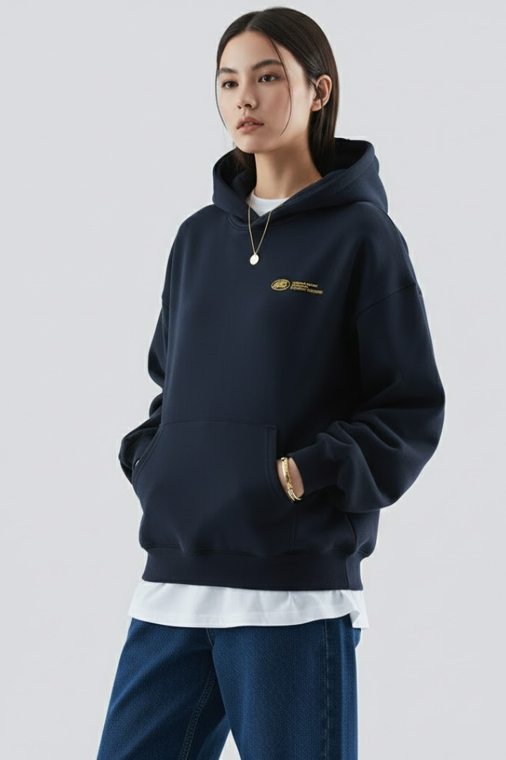 Edith | Women’s Hoodie with Front Print and Pullover Design