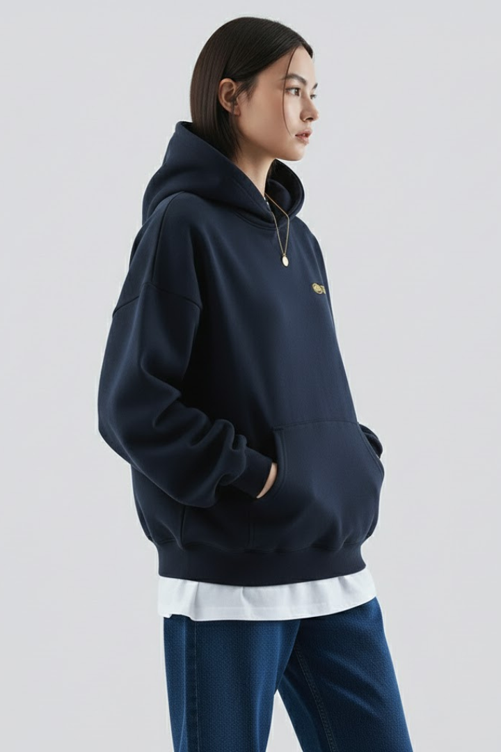 Edith | Women’s Hoodie with Front Print and Pullover Design