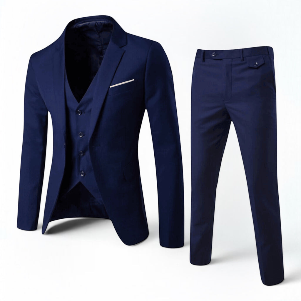 Ellmont London | Men's Slim Fit Wedding Suit with Vest
