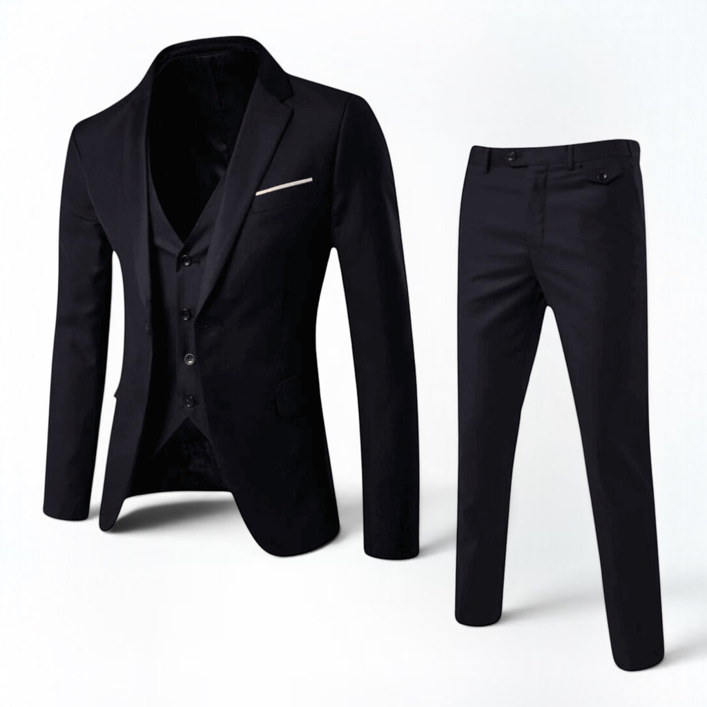 Ellmont London | Men's Slim Fit Wedding Suit with Vest