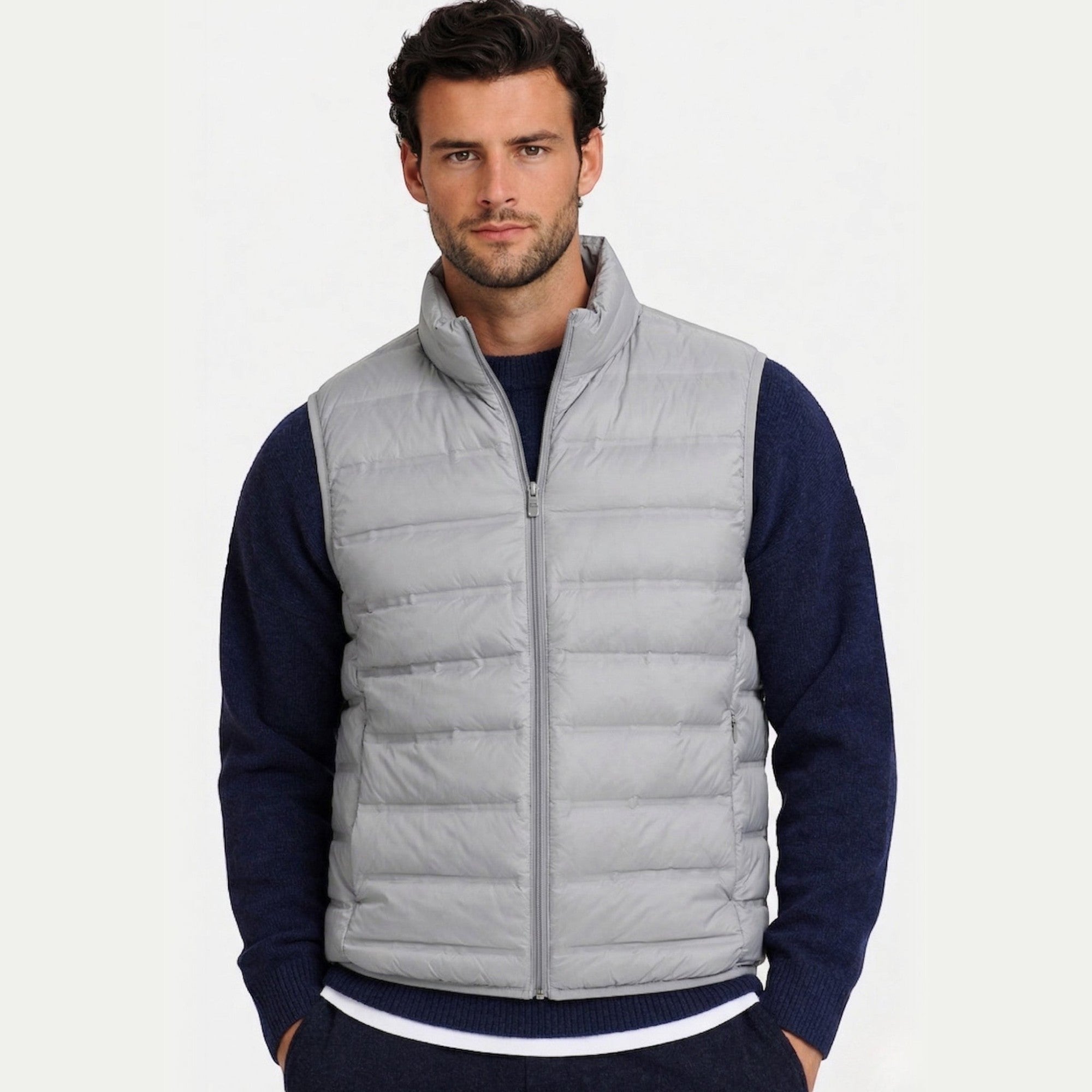 Ellmont London | Gilet Men's Regular Fit Quilted Sleeveless Jacket