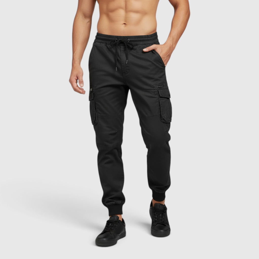 Dean | Men's Cargo Pants with Deep Utility Pockets Cotton Fit