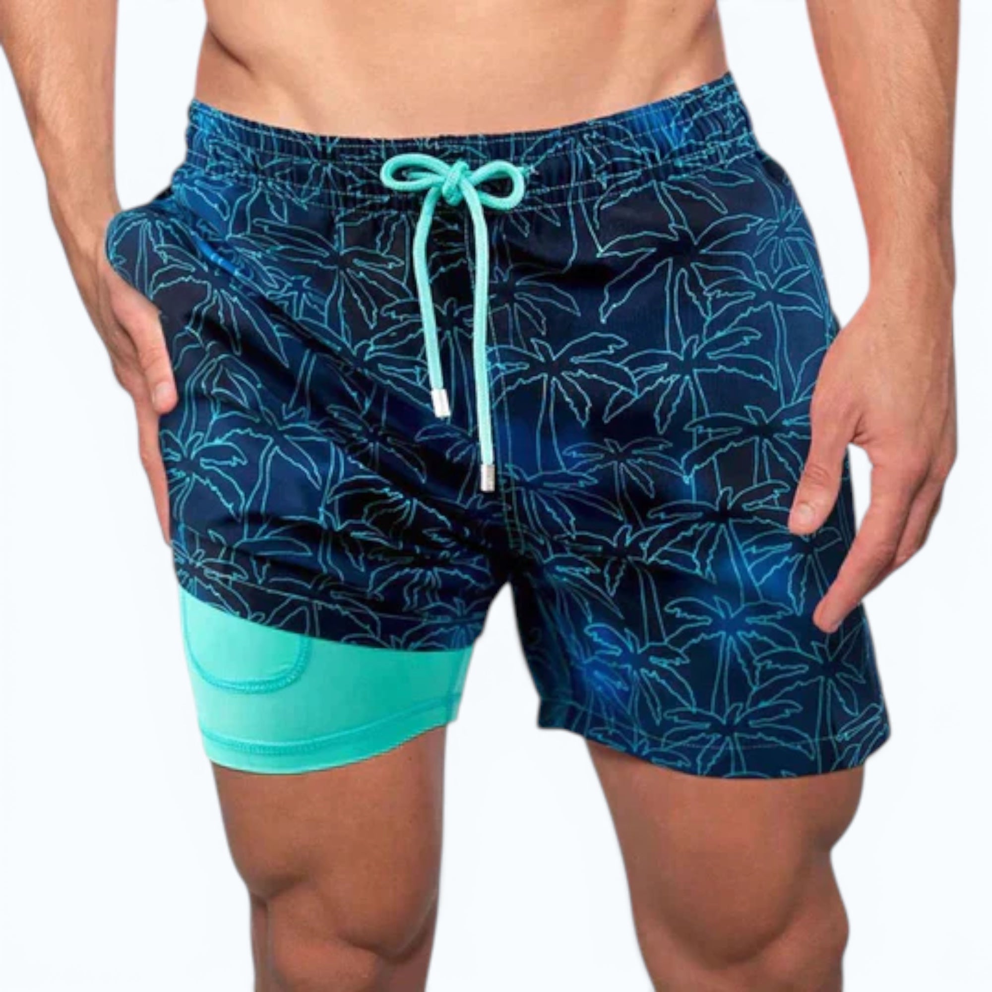 Ellmont London | Men's Compression Quick Dry Summer Swim Shorts