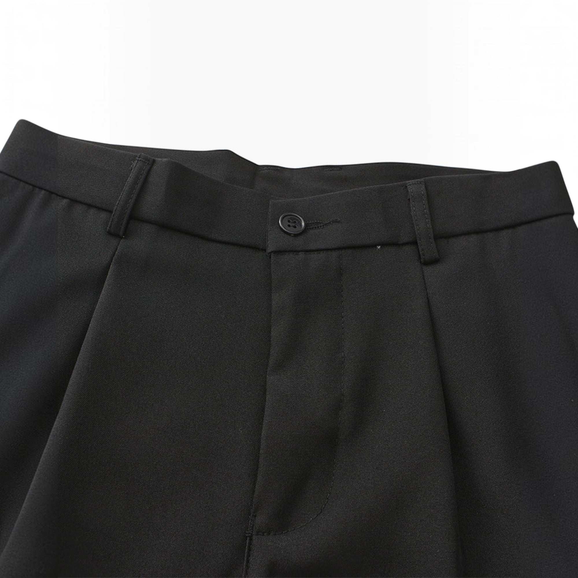 Ellmont London | Men's Relaxed Fit Cotton Blend Trousers with Side Pockets