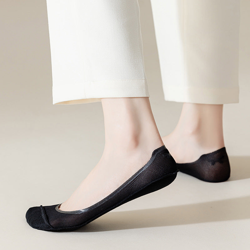 Hester | Ladies' Invisible Breathable Anti-Slip Socks