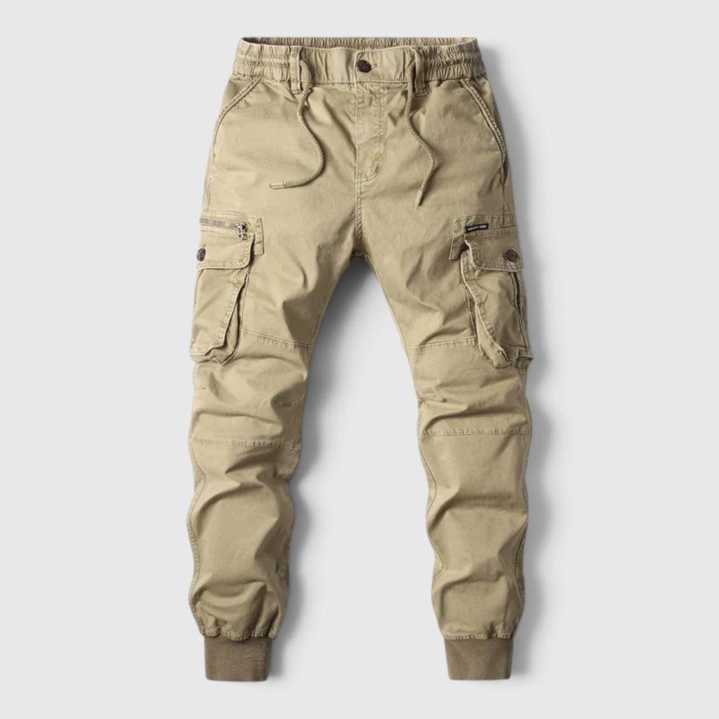 Dean | Men's Cargo Pants with Deep Utility Pockets Cotton Fit