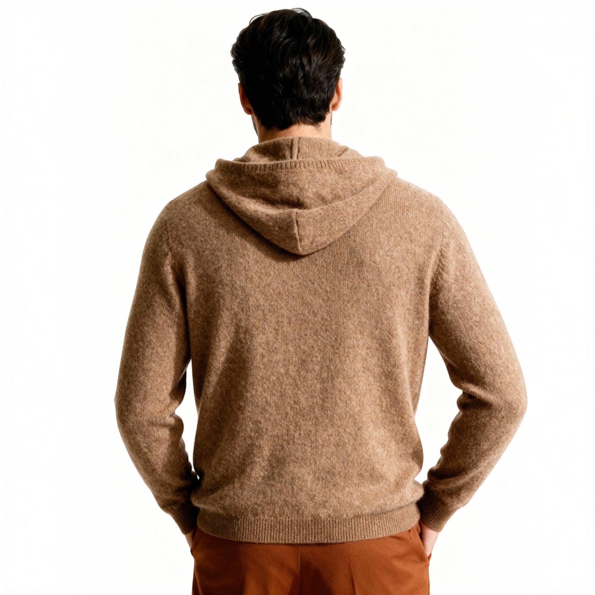 Ellmont London | Men's Cashmere Hoodie Lightweight Luxury Knit Pullover