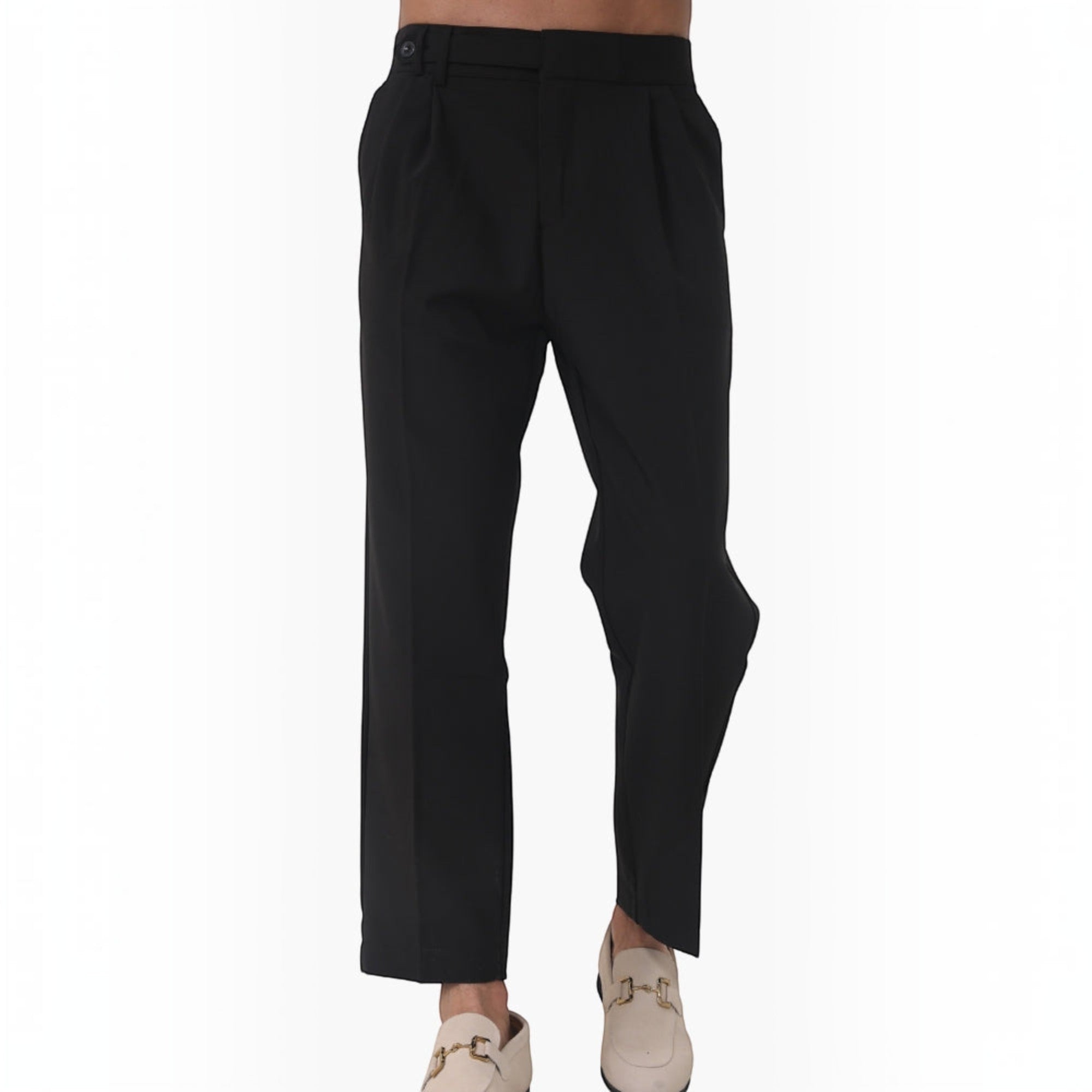 Ellmont London | Men Tailored Dress Pants – High Waist Everyday Trousers