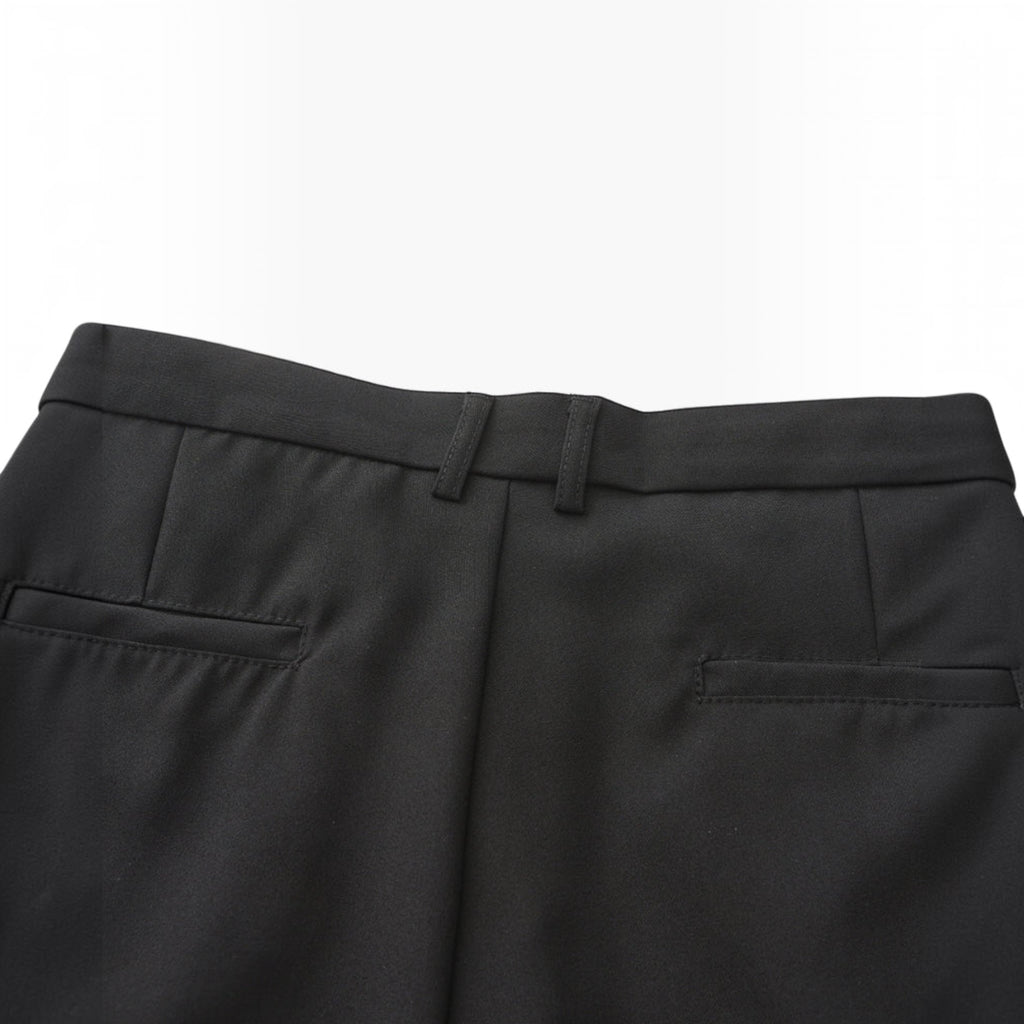 Ellmont London | Men's Relaxed Fit Cotton Blend Trousers with Side Pockets