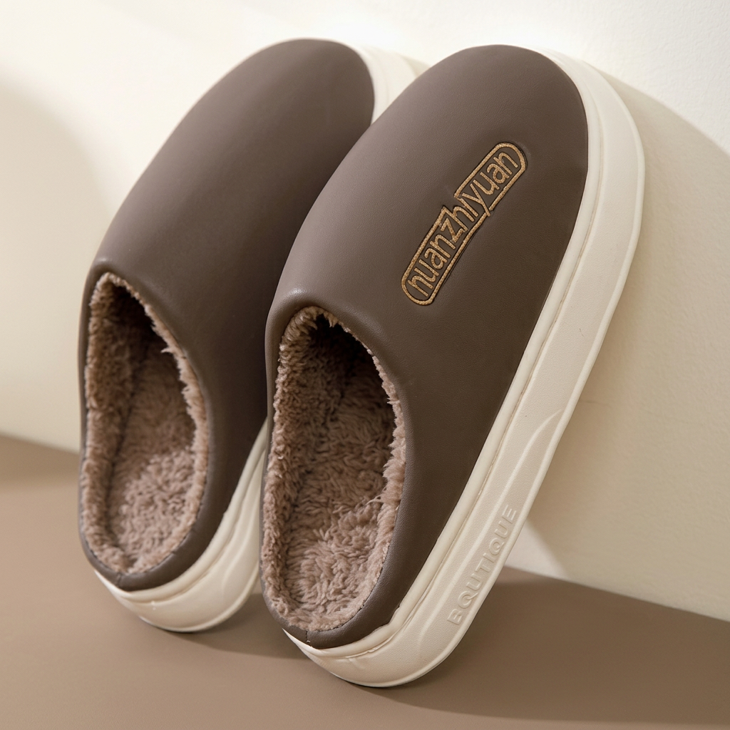 Blossom | Plush-Lined Platform Clog Slippers