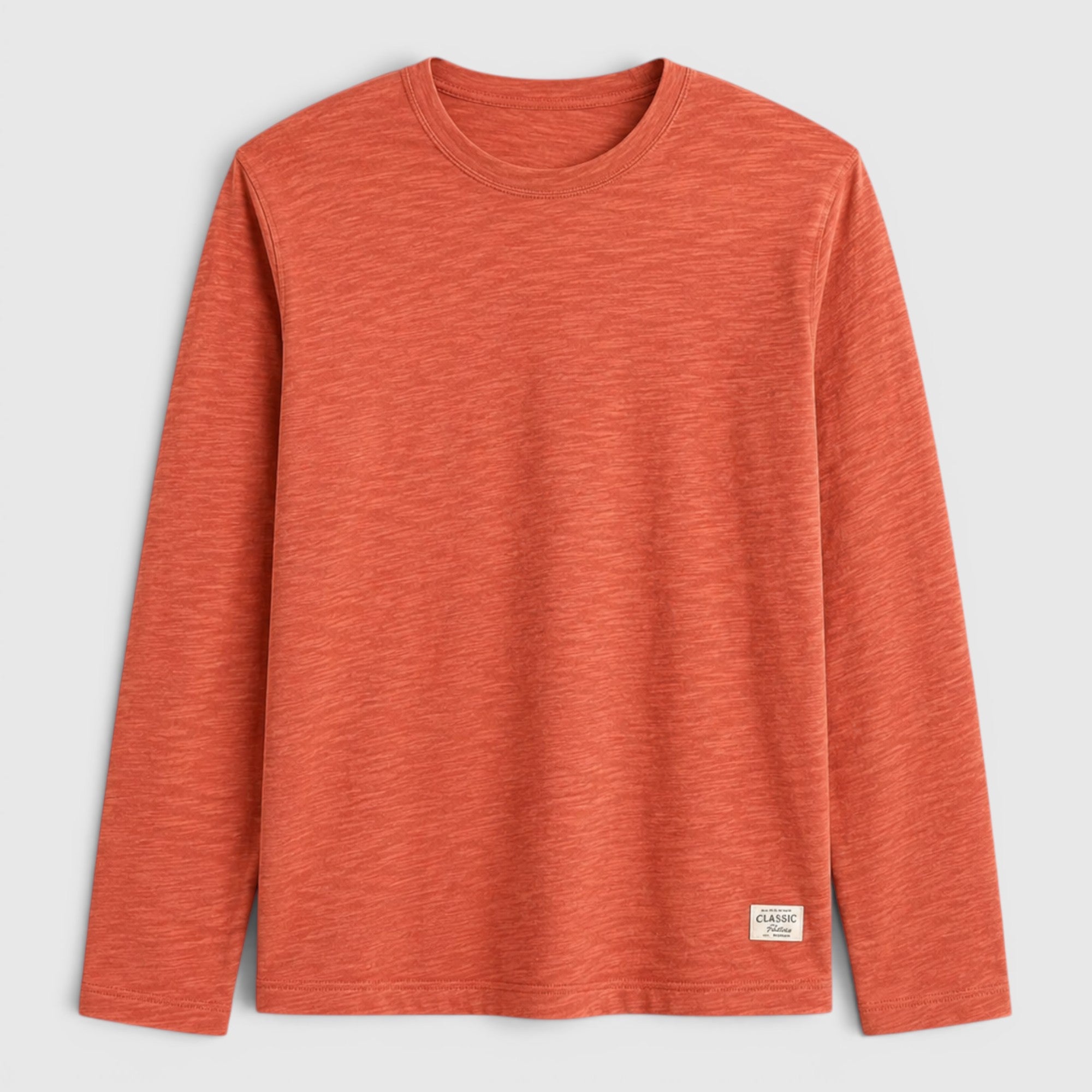 Ellmont London | Men's Cotton Long Sleeve Tee Classic Everyday Longsleeve