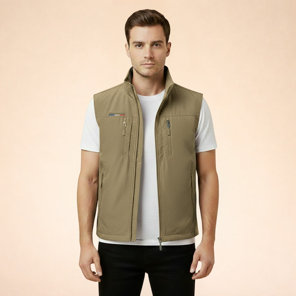 Ellmont London | Men's Breathable Utility Vest for Hiking & Travel