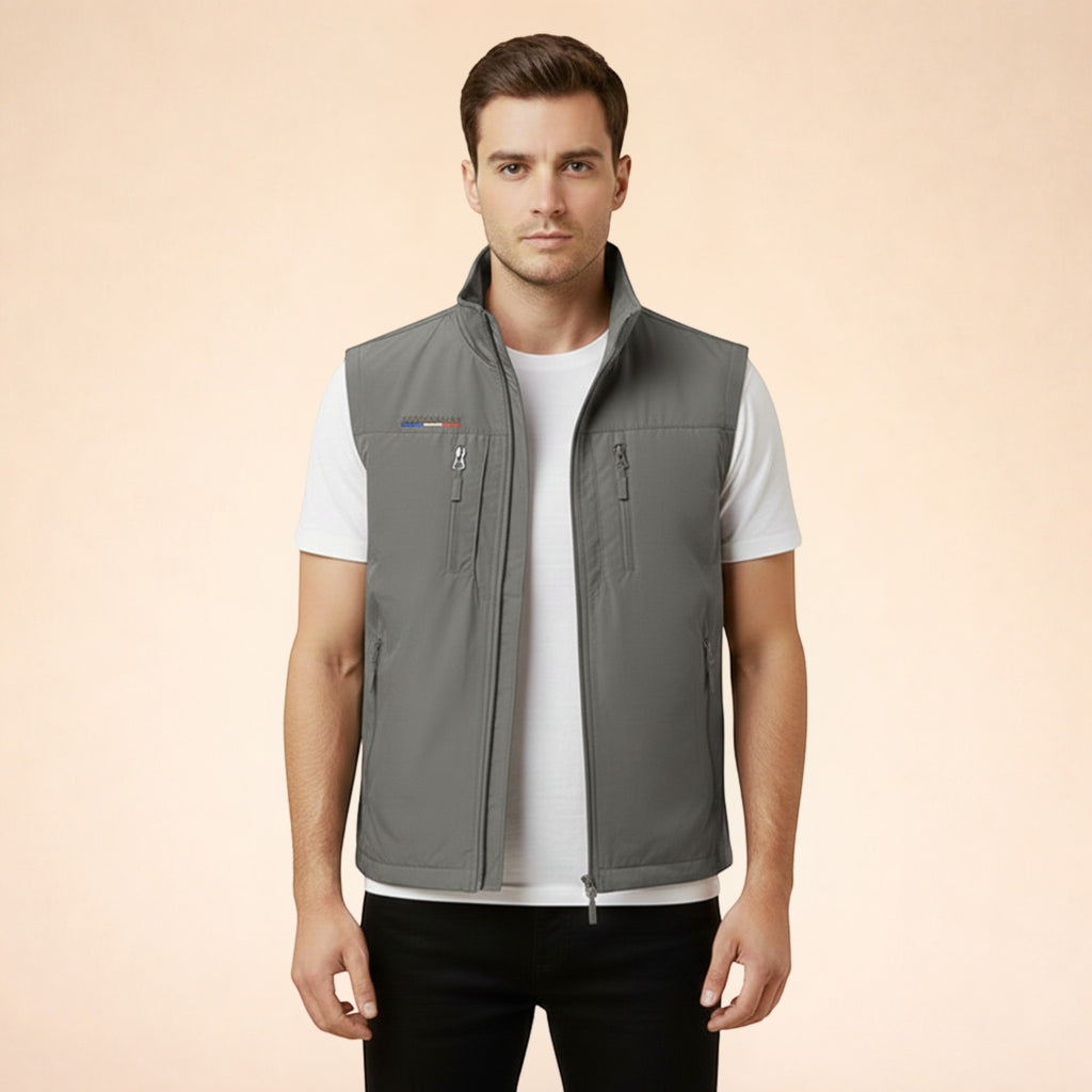 Ellmont London | Men's Breathable Utility Vest for Hiking & Travel