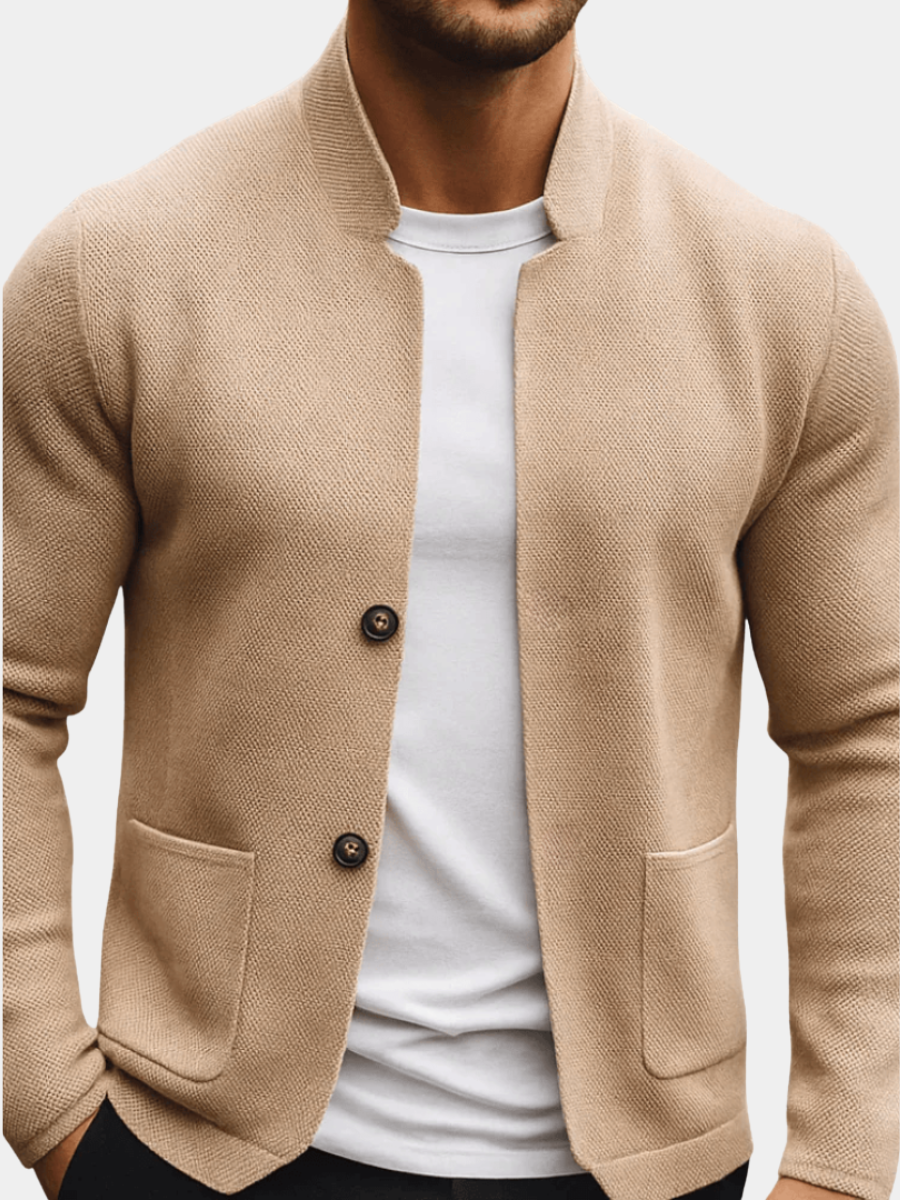 Frederick | STRUCTURED KNIT VEST FOR MEN