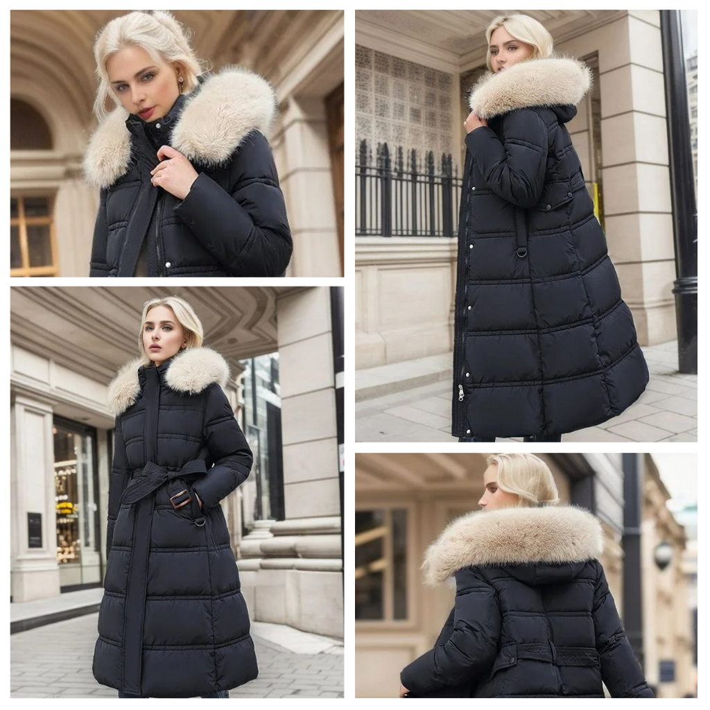 Tilda | Designer Winter Parka with Fur Hood