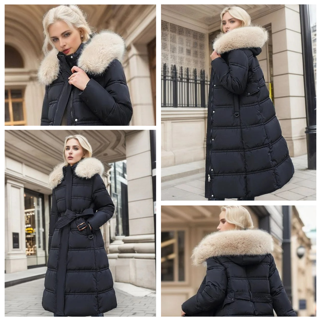Tilda | Designer Winter Parka with Fur Hood