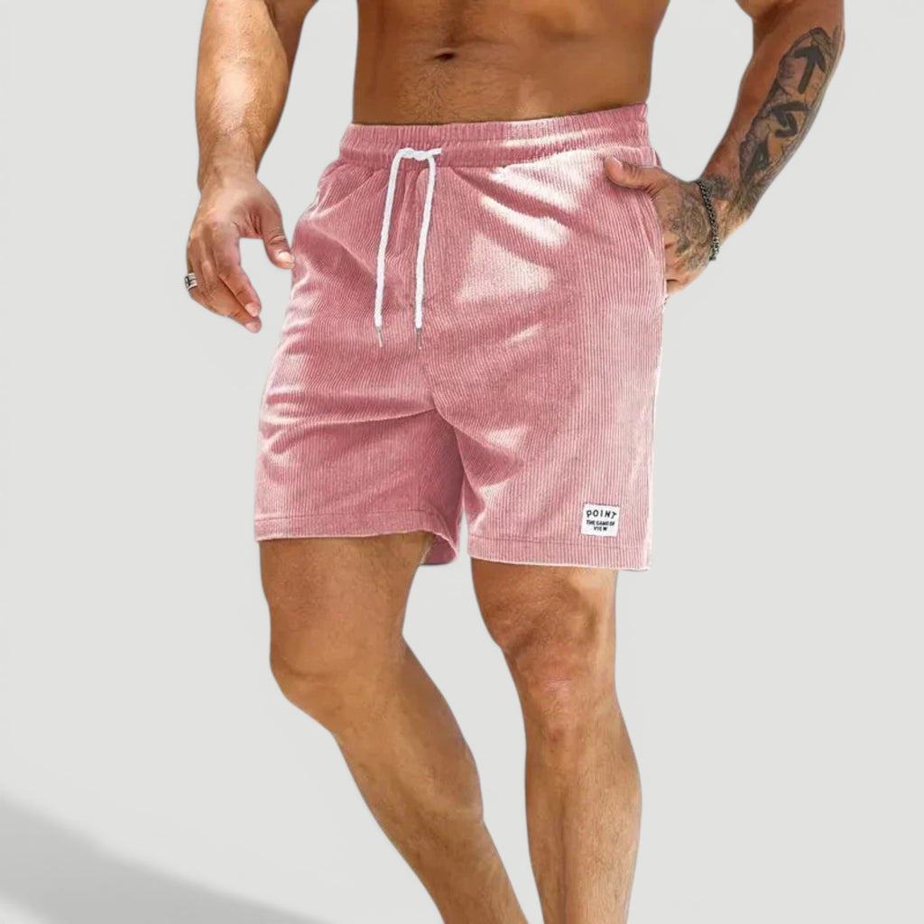 Ellmont London | Men’s Lightweight Summer Corduroy Shorts