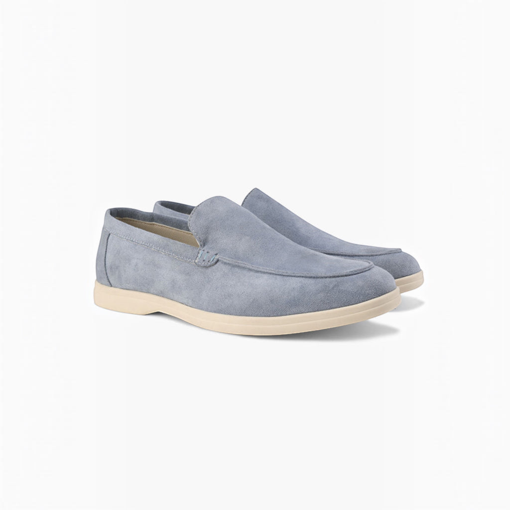 Ellmont London | Men's Classic Suede Loafers Supportive Insole
