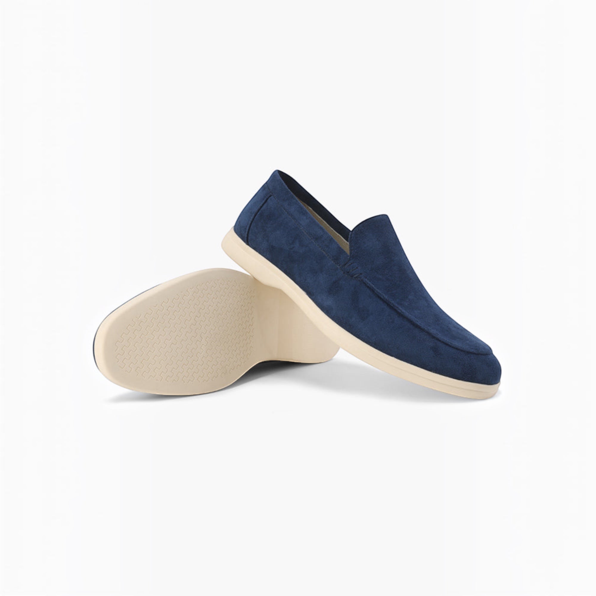 Ellmont London | Men's Classic Suede Loafers Supportive Insole