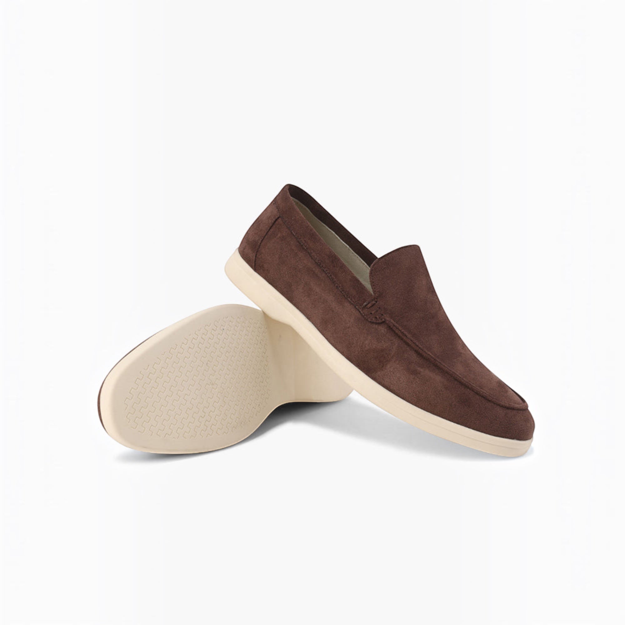 Ellmont London | Men's Classic Suede Loafers Supportive Insole
