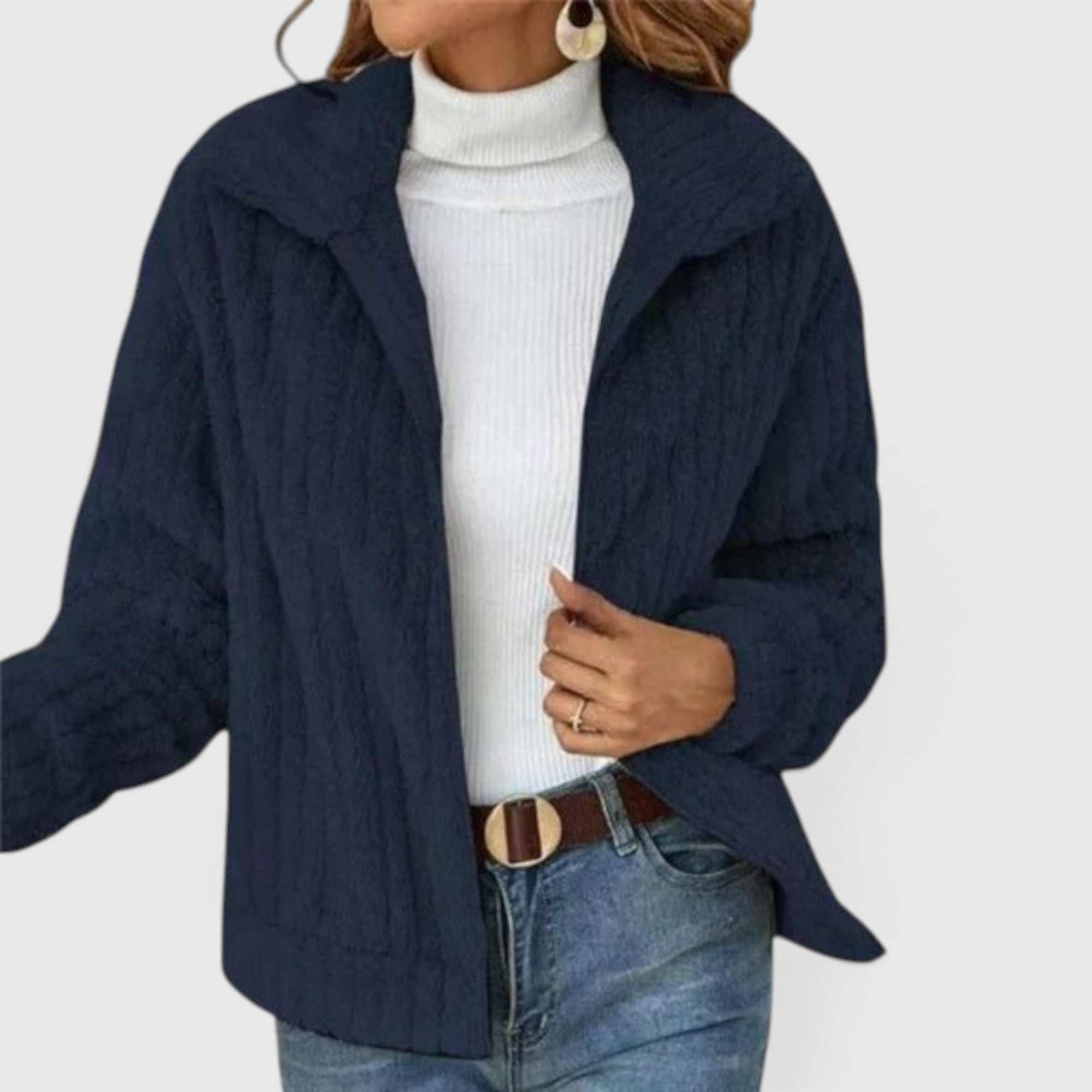 Aria | Women's Teddy Jacket – Soft Plush Casual Winter Outerwear