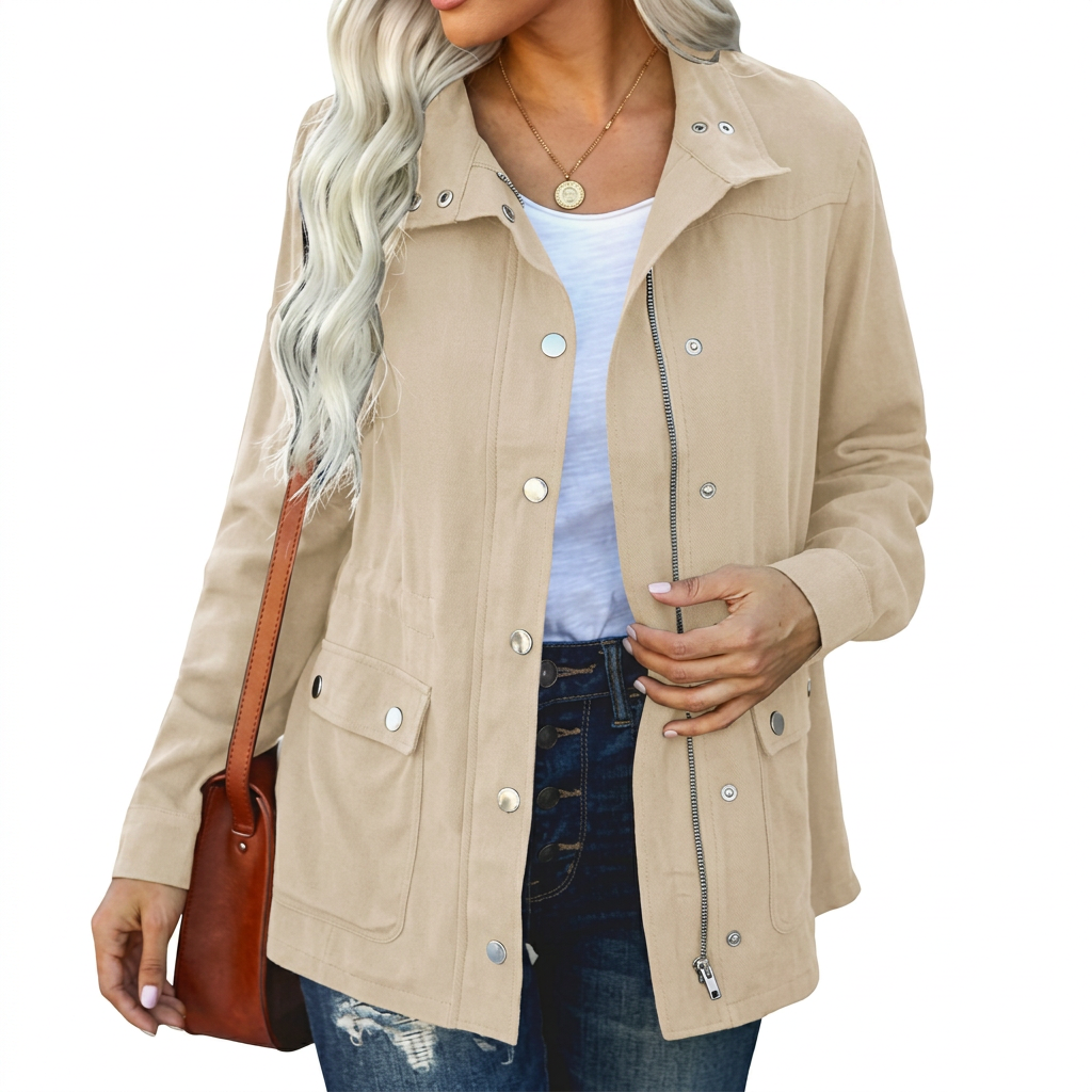 Della | Lightweight Utility Jacket