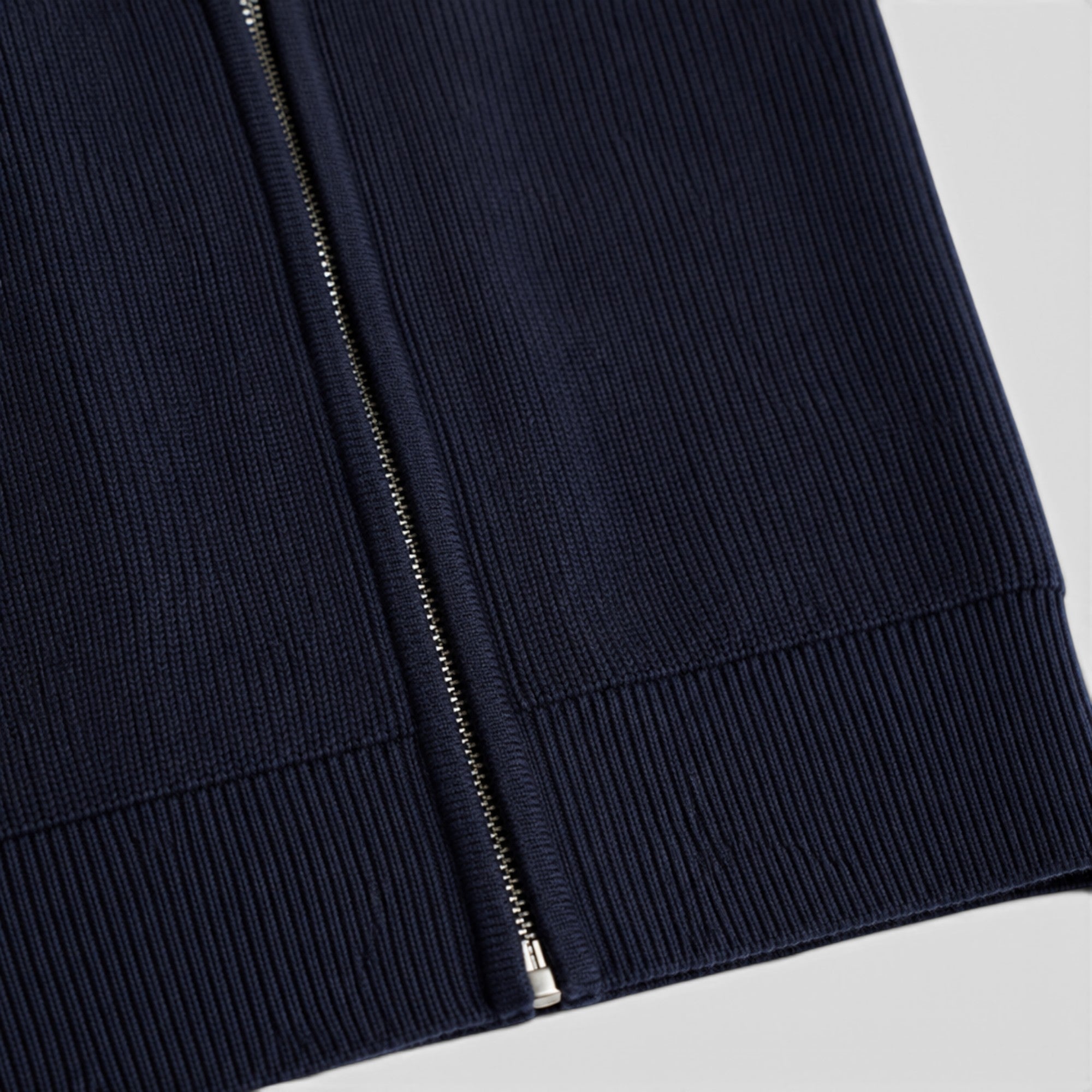 Ellmont London | Men's Soft Knit Zip Sweater with Stand Collar for Everyday Comfort