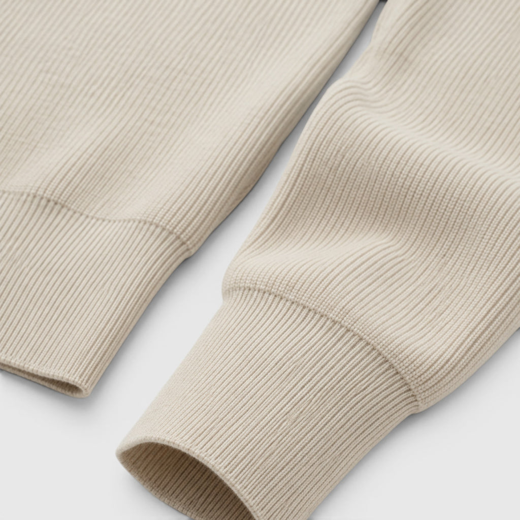 Ellmont London | Men's Soft Knit Zip Sweater with Stand Collar for Everyday Comfort