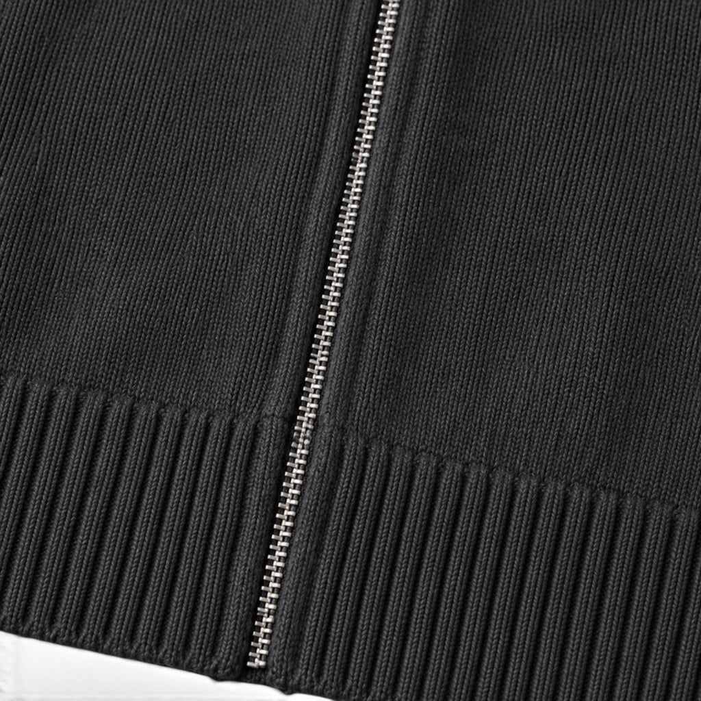 Ellmont London | Men's Full Zip Sweater Knit Cardigan for Work & Casual Wear