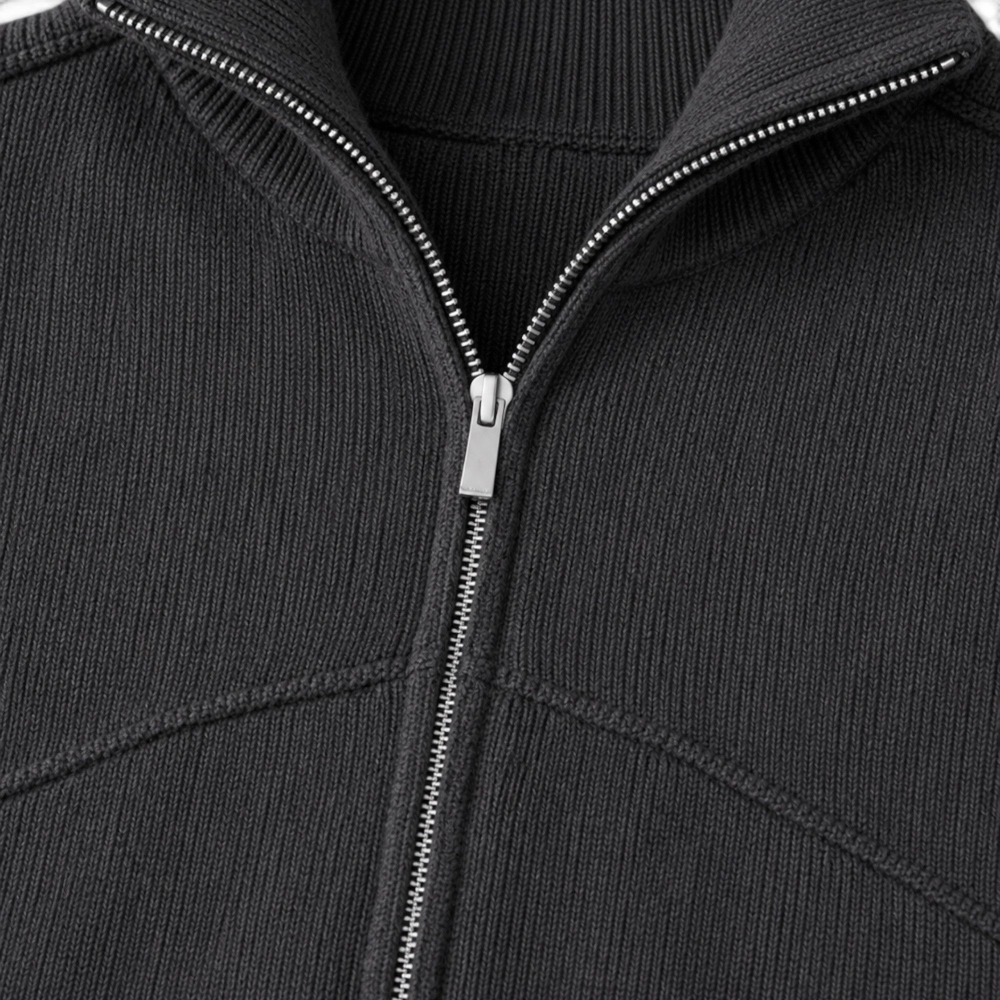 Ellmont London | Men's Full Zip Sweater Knit Cardigan for Work & Casual Wear