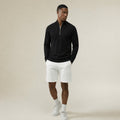 Ellmont London | Men's Quarter Zip Knit Sweater Lightweight Travel Layer