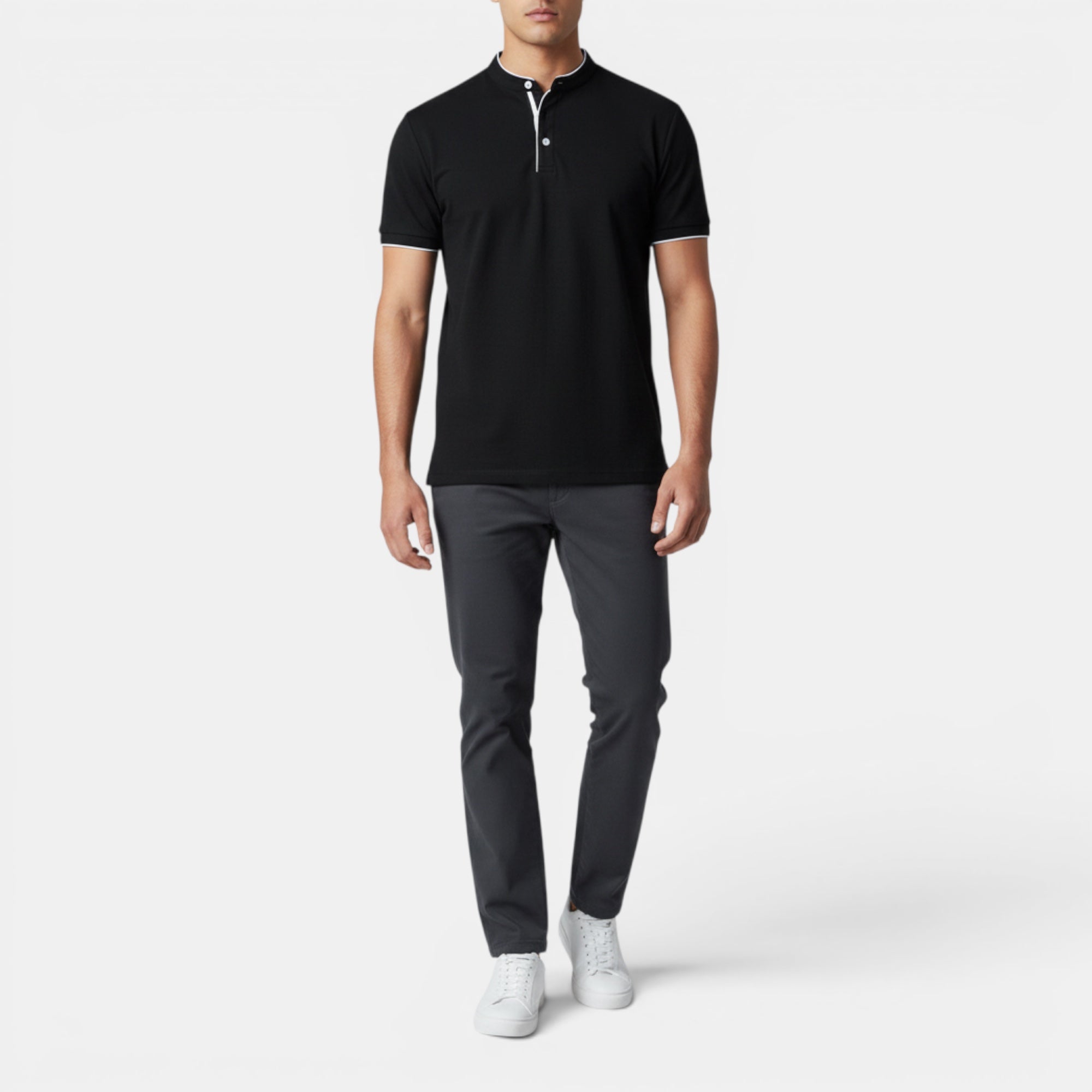Ellmont London | Men's Comfortable Cotton Breathable Polo Shirt