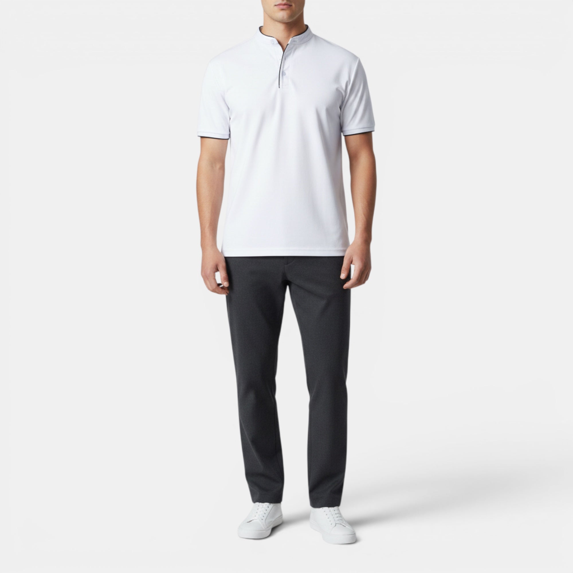 Ellmont London | Men's Comfortable Cotton Breathable Polo Shirt