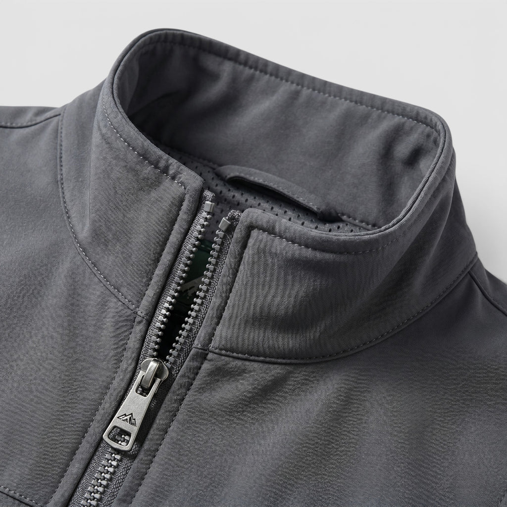 Ellmont London | Men's Utility Vest Breathable Zip Front Outdoor Layer