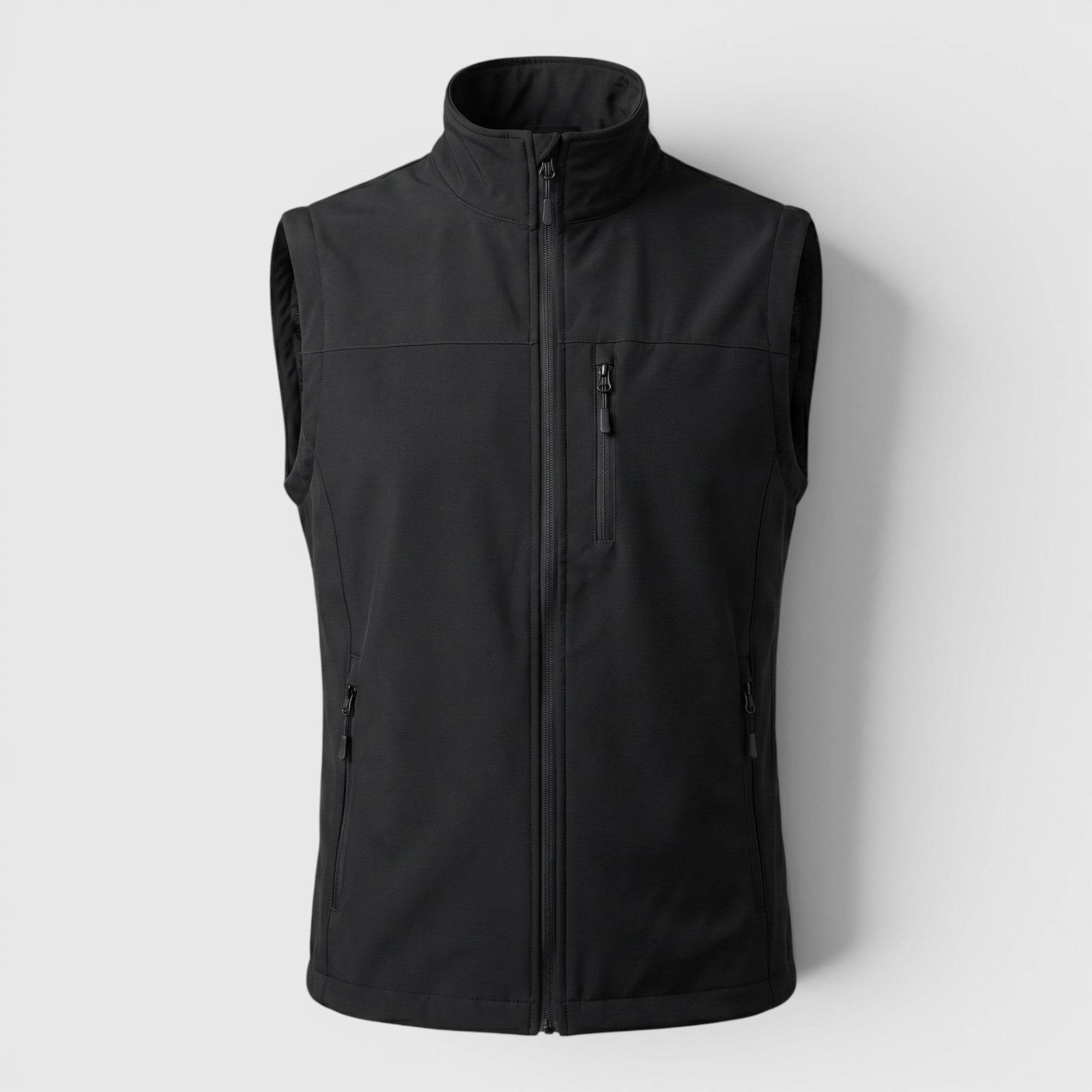 Ellmont London | Men's Utility Vest Breathable Zip Front Outdoor Layer