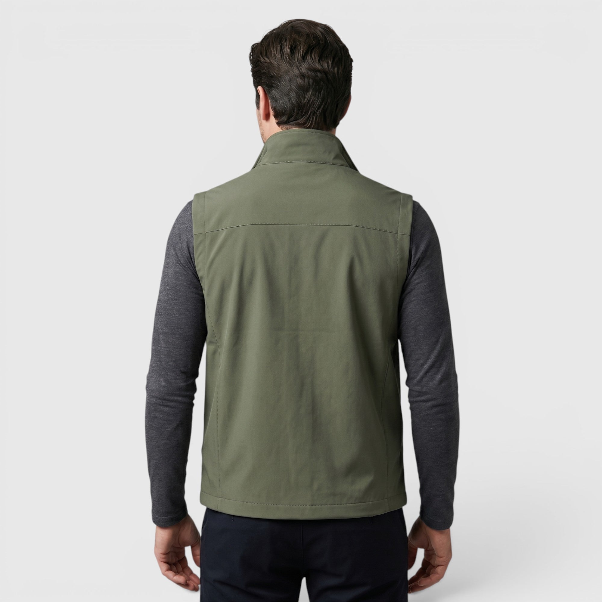 Ellmont London | Men's Utility Vest Breathable Zip Front Outdoor Layer