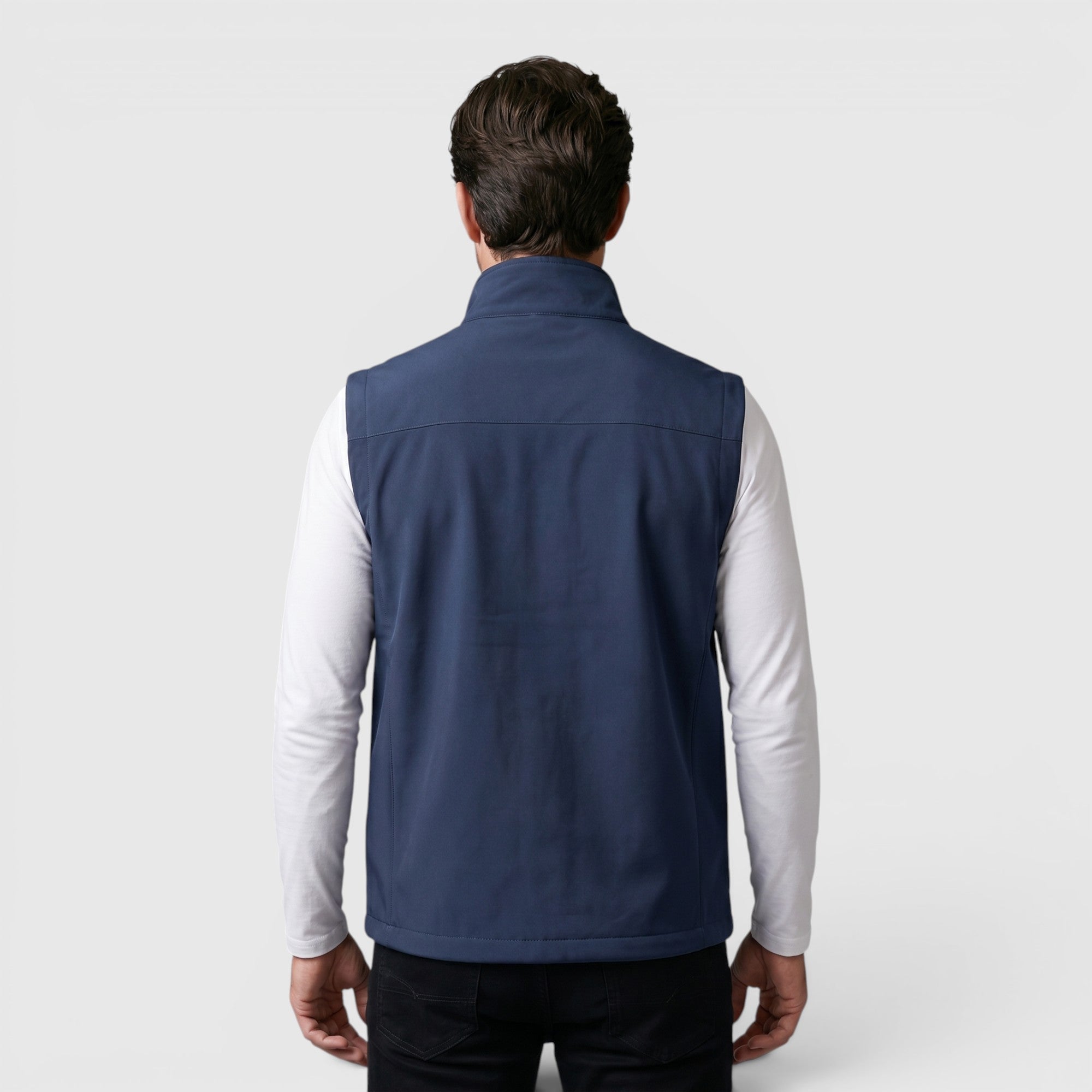 Ellmont London | Men's Utility Vest Breathable Zip Front Outdoor Layer