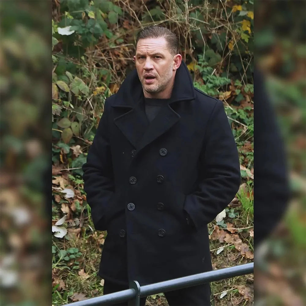 Gabriel | Mens Wool Notch Lapel Overcoat