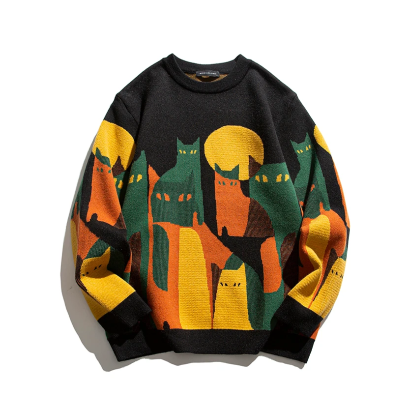 Ruby | Unisex Cat Sweater