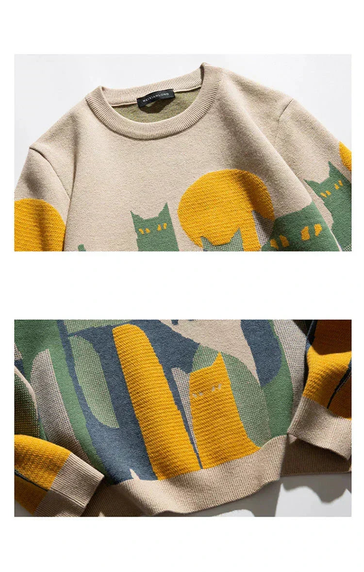Ruby | Unisex Cat Sweater