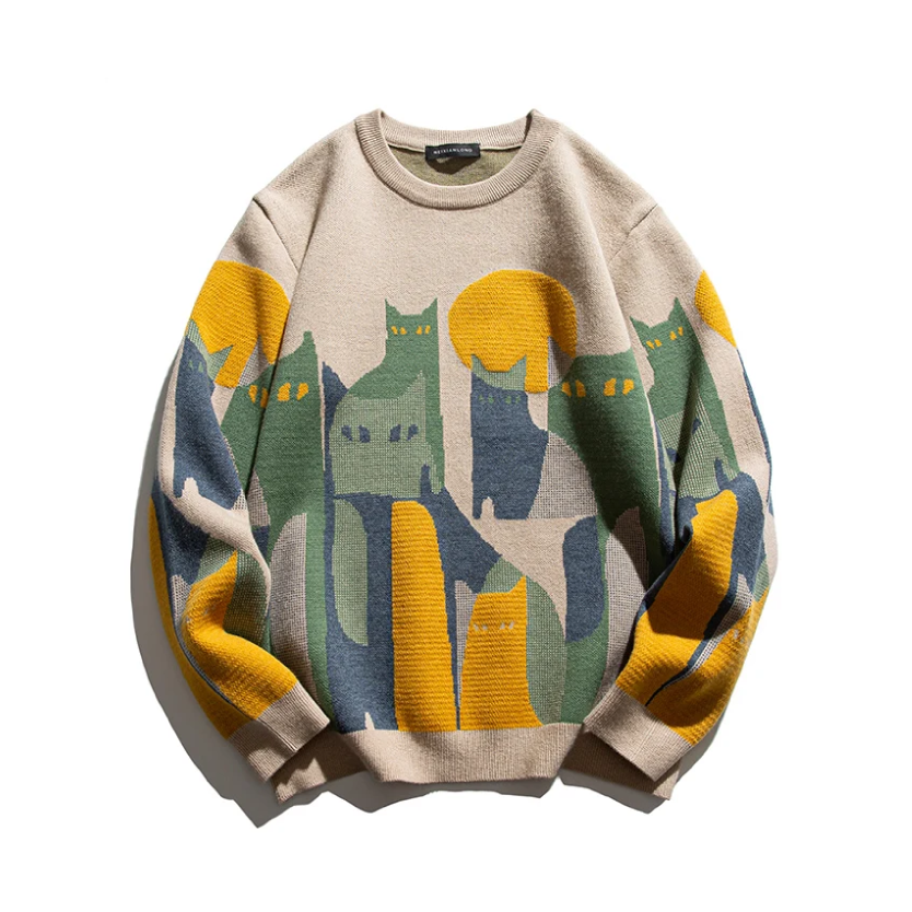 Ruby | Unisex Cat Sweater