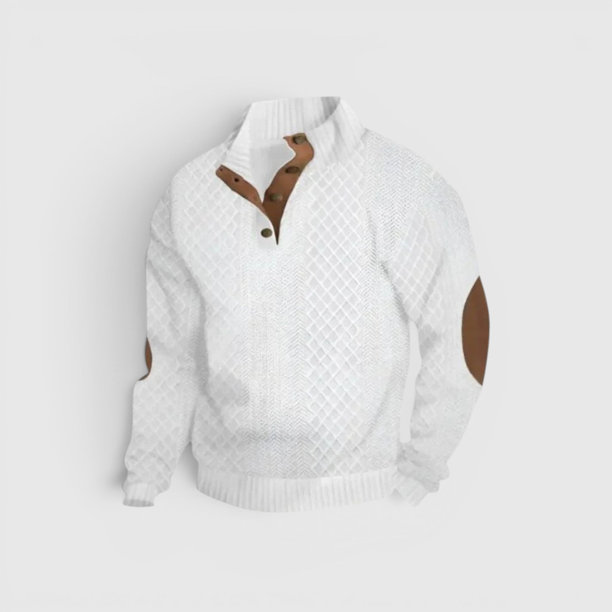 Ellmont London | Men's Long Sleeve Sweater Cardigan Casual Knit Regular Fit