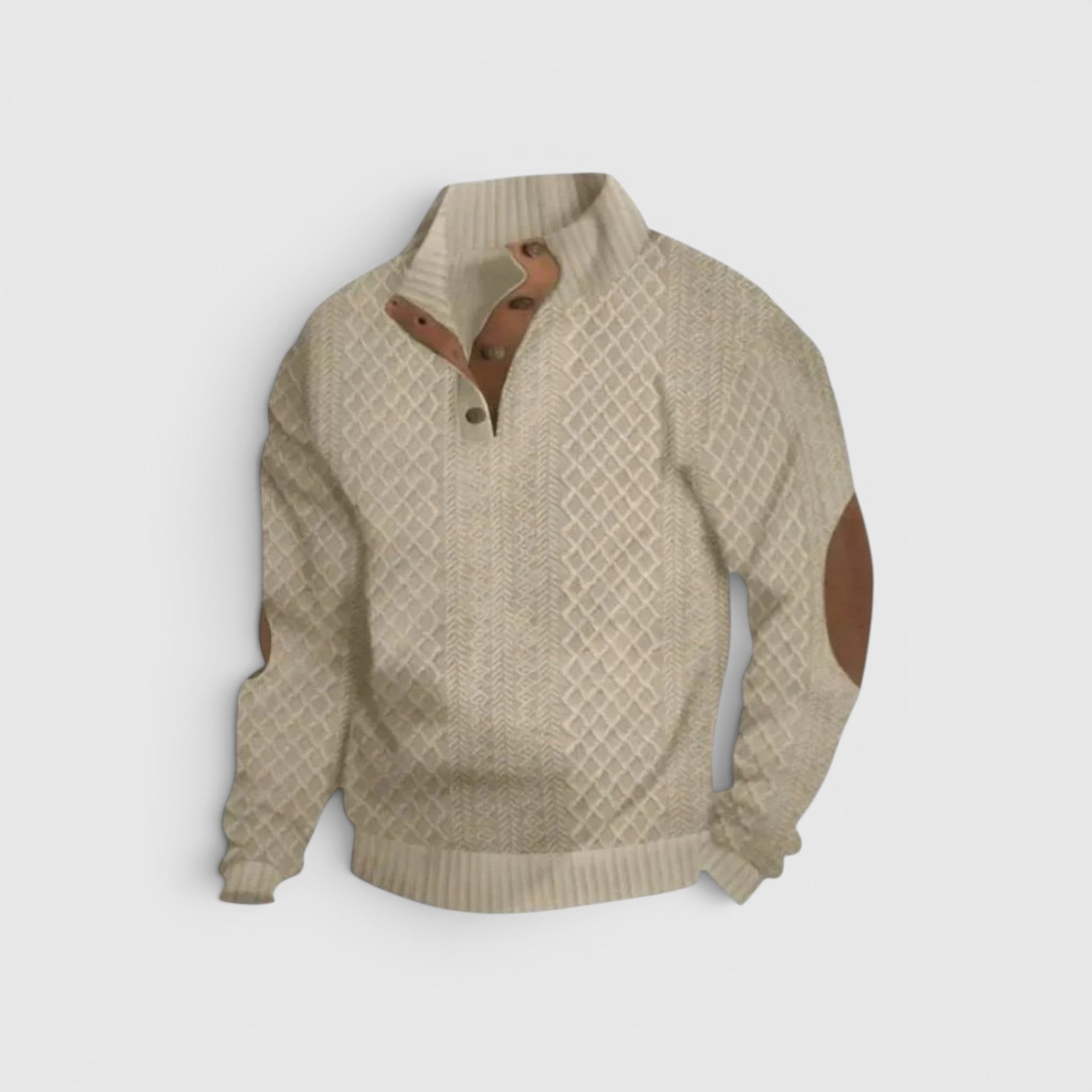 Ellmont London | Men's Long Sleeve Sweater Cardigan Casual Knit Regular Fit