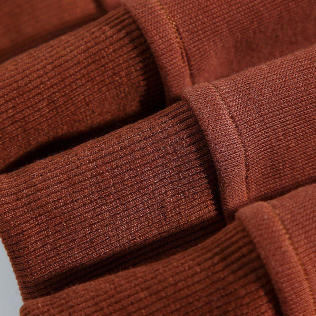 Ellmont London | Men's Relaxed Fit Polo Sweatshirt with Button Placket
