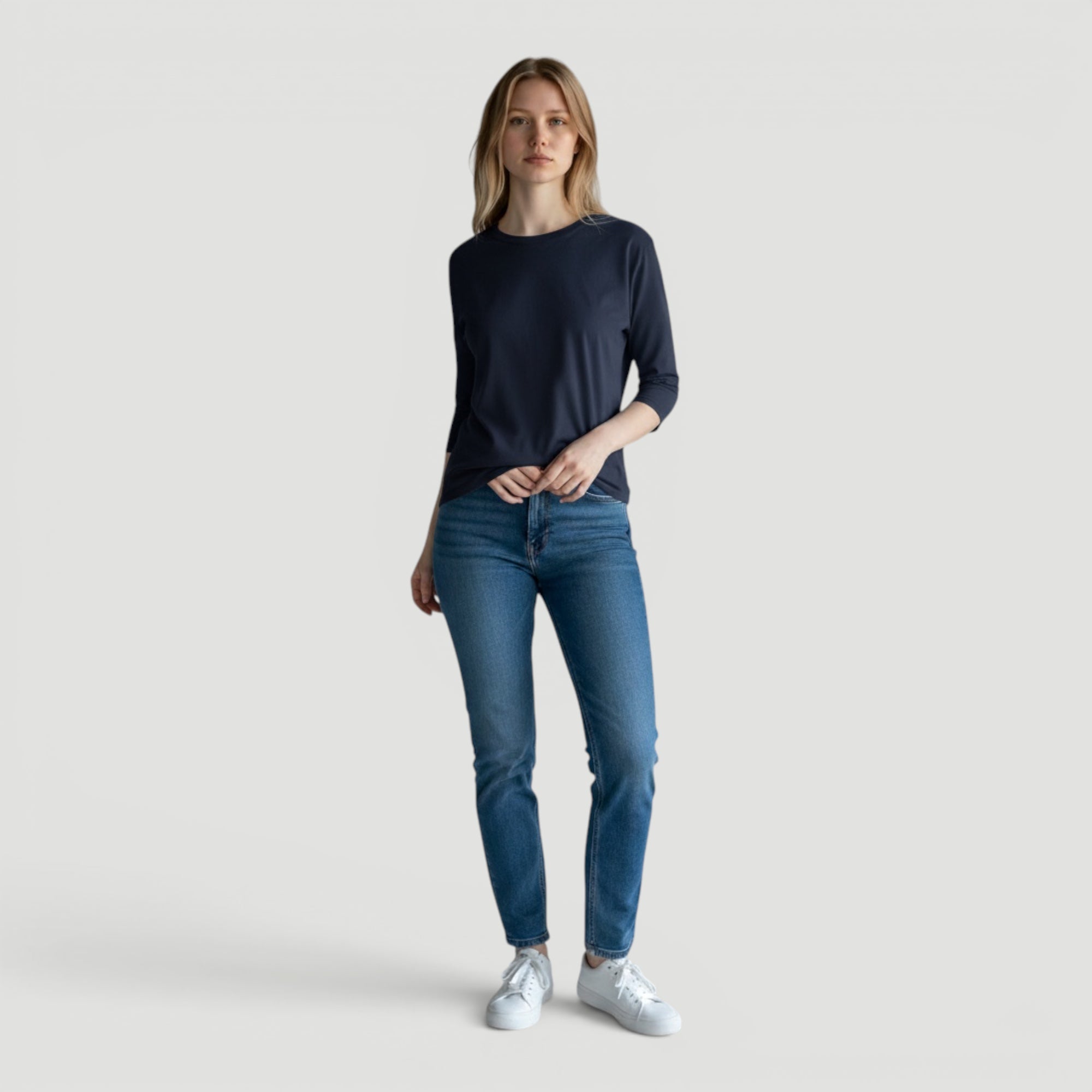 Ellmont London | Women’s Lightweight Three-Quarter Sleeve Shirt